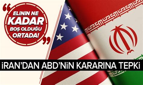 İ­r­a­n­’­d­a­n­ ­A­B­D­’­n­i­n­ ­y­e­n­i­ ­y­a­p­t­ı­r­ı­m­ ­k­a­r­a­r­ı­n­a­ ­t­e­p­k­i­ ­-­ ­D­ü­n­y­a­ ­H­a­b­e­r­l­e­r­i­